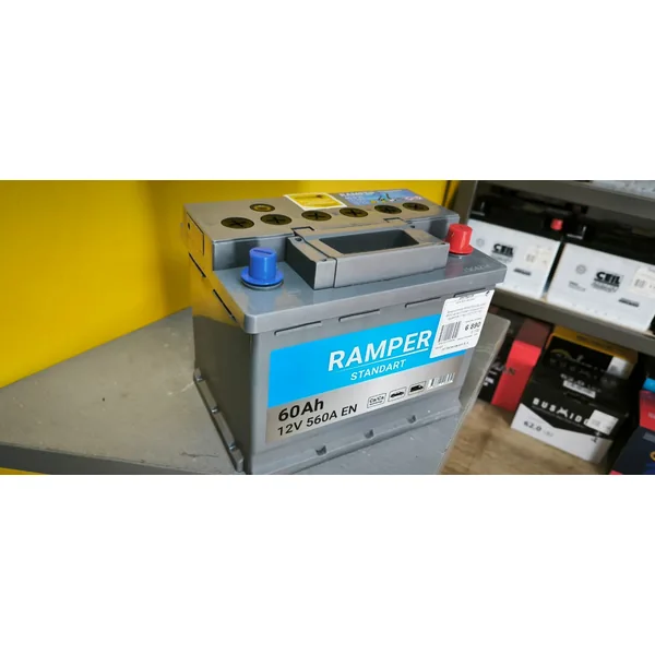 Аккумулятор RAMPER 60 Ач 560 А (EN), обратная полярность, LN2