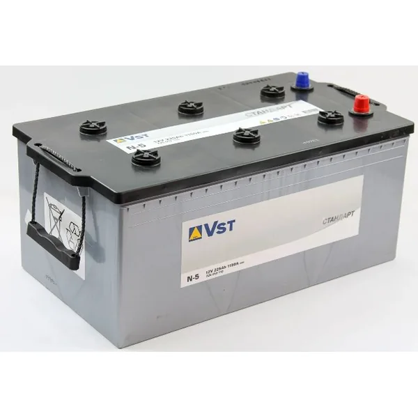 Аккумулятор VST Стандарт 225 Ач 1150 А (EN), обратная полярность, 6ST-225