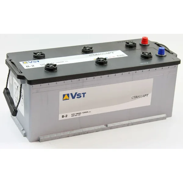 Аккумулятор VST Стандарт 190 Ач 1200 А (EN), обратная полярность, 6ST-190