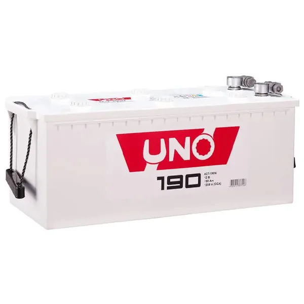Аккумулятор UNO 190 Ач 1200 А, прямая полярность, 6ST-190