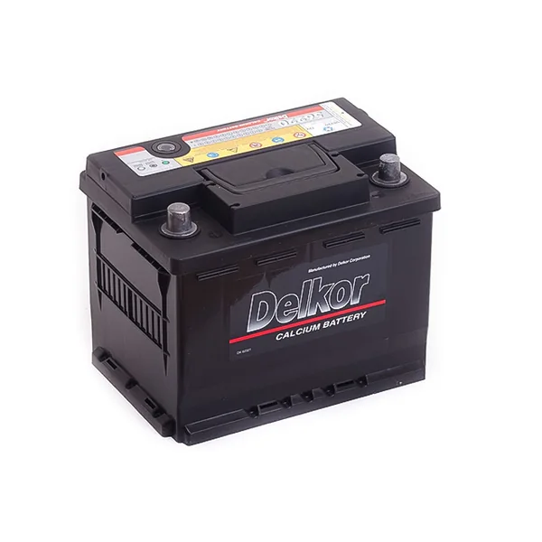 Аккумулятор DELKOR 62 Ач 580 А (EN), прямая полярность, LN2