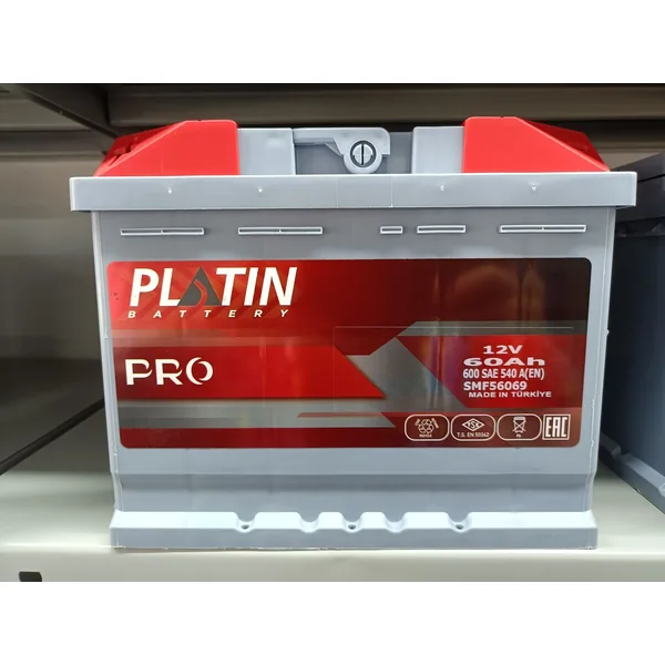 Аккумулятор PLATIN Pro 60 Ач 540 А (EN), обратная полярность, LN2
