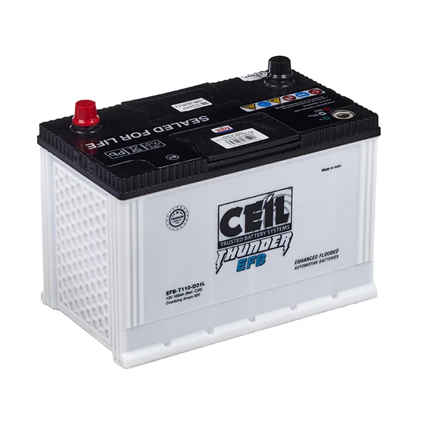 Аккумулятор CEIL 100 Ач 820 А (JIS), прямая полярность, D31