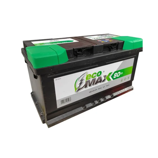 Аккумулятор EcoMax 80 Ач 740 А (EN), обратная полярность, LN4