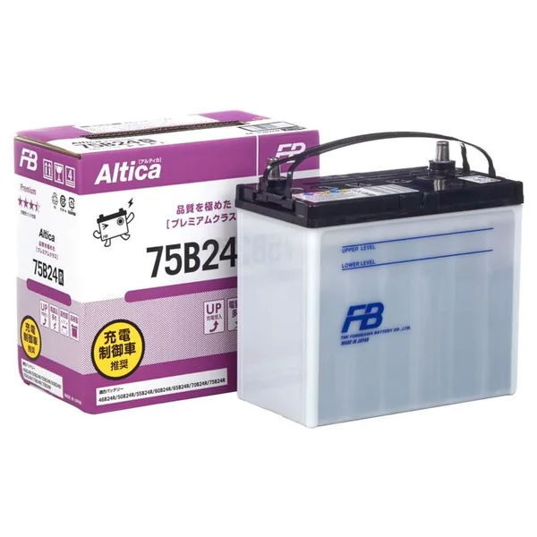 Аккумулятор FB ALTICA PREMIUM 75B24R 60 Ач 570 А (JIS), прямая полярность