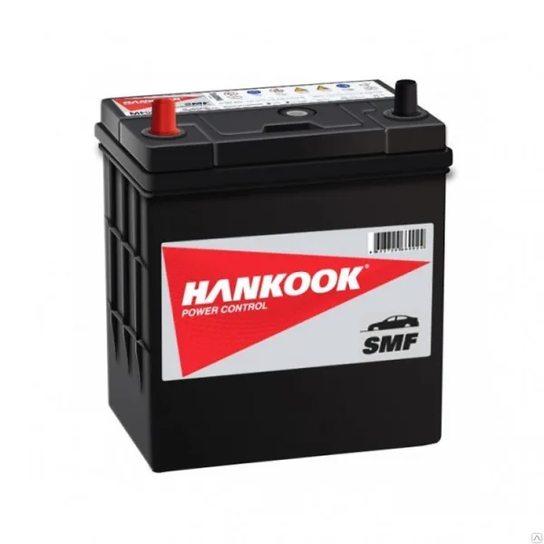 Аккумулятор HANKOOK 40 Ач 340 А (EN), прямая полярность, B19