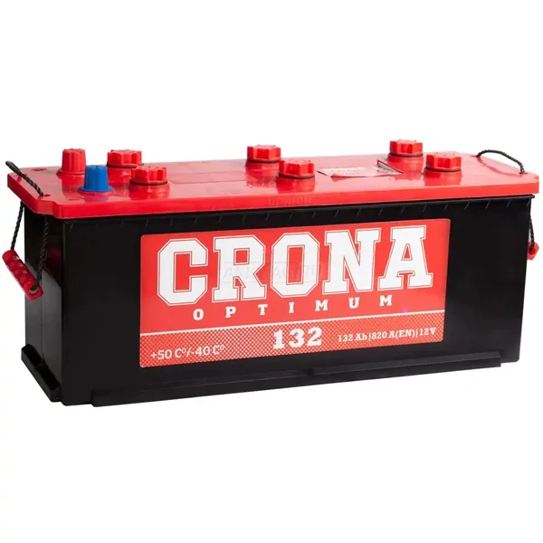 Аккумулятор CRONA 132 Ач 820 А (EN), обратная полярность, HB