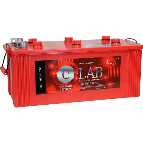 Аккумулятор ELAB 190 Ач 1300 А (EN), обратная полярность, 6ST-190