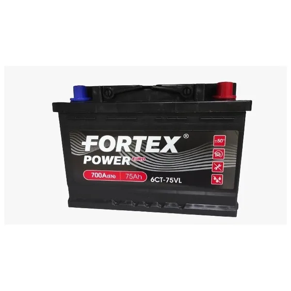Аккумулятор FORTEX 75 Ач 620 А (EN), прямая полярность, LN3