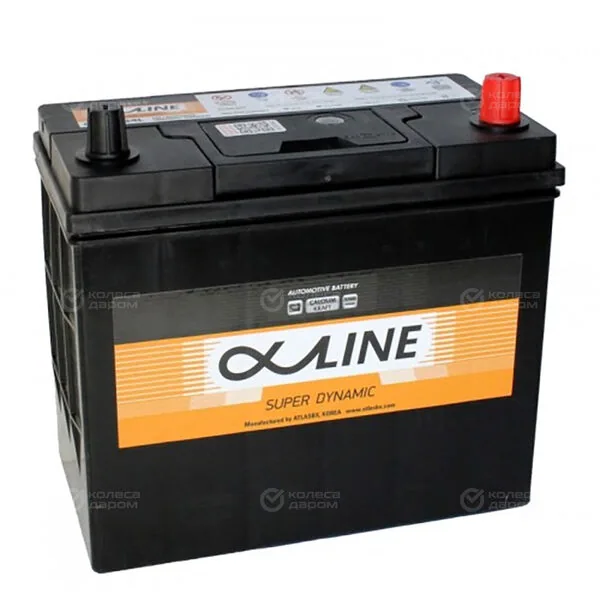 Аккумулятор ALPHALINE SD 65B24L 52 Ач 480 А (EN), обратная полярность