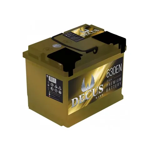 Аккумулятор DECUS 60 Ач 630 А (EN), обратная полярность, LN2