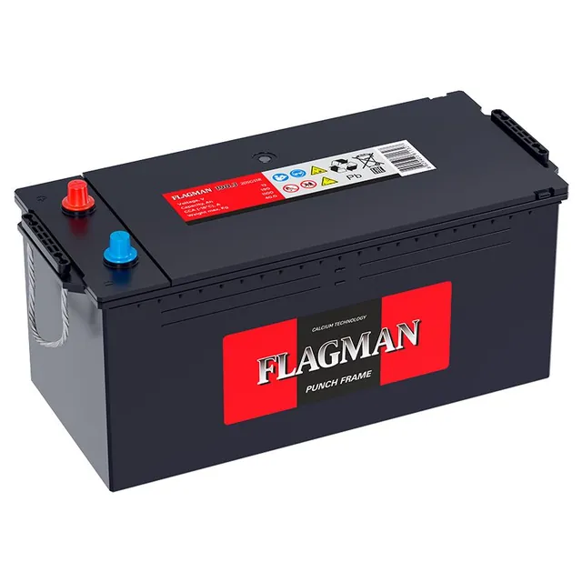 Аккумулятор FLAGMAN 190 Ач 1100 А (EN), прямая полярность, HB