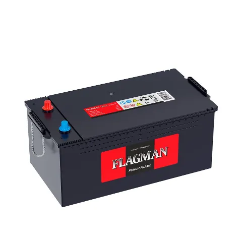 Аккумулятор FLAGMAN 230 Ач 1350 А (EN), прямая полярность, HC