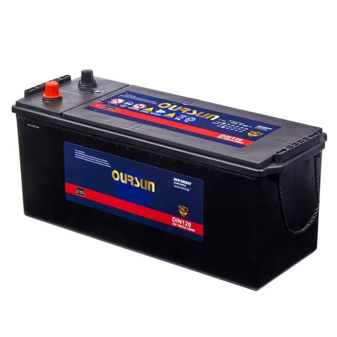 Аккумулятор OURSUN DIN 120 Ач 750 А (EN), обратная полярность, F51