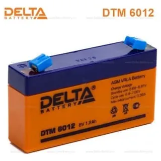 Аккумулятор DELTA 1.2 Ач, 97x24x58