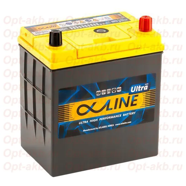 Аккумулятор ALPHALINE Ultra 50 Ач 440 А (EN), обратная полярность, B19