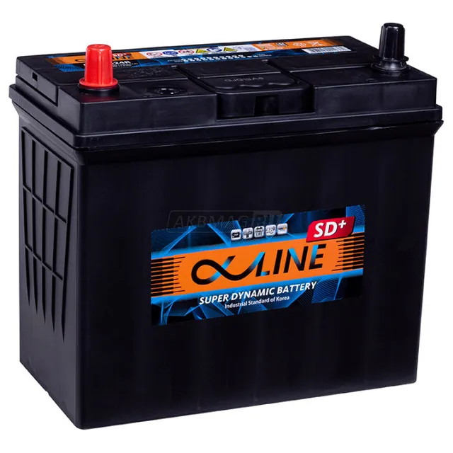 Аккумулятор ALPHALINE 70B24R 55 Ач 500 А (EN), прямая полярность