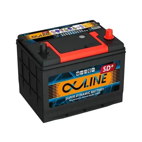 Аккумулятор ALPHALINE 85D23L 70 Ач 620 А (EN), обратная полярность