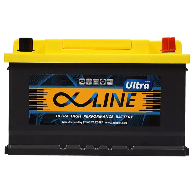 Аккумулятор ALPHALINE Ultra 80 Ач 800 А (EN), обратная полярность, LN4