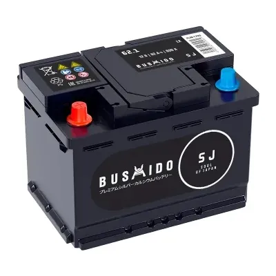 Аккумулятор BUSHIDO SJ 65 Ач 650 А (EN), прямая полярность, LN2