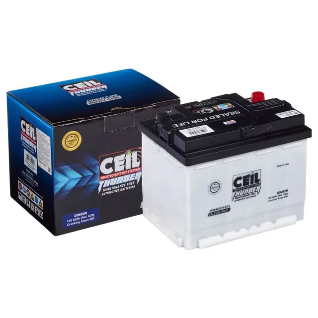 Аккумулятор CEIL 62 Ач 600 А (EN), прямая полярность, LN2