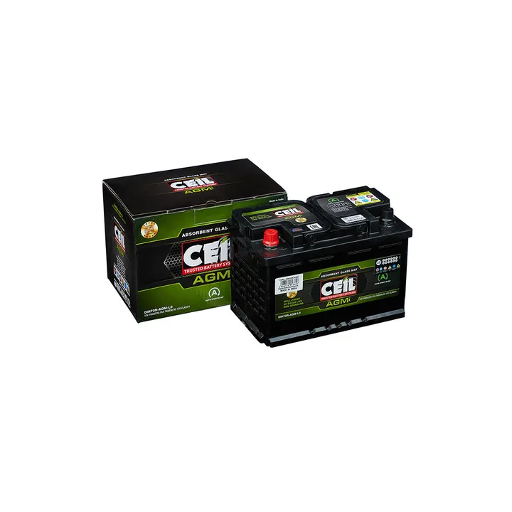 Аккумулятор CEIL DIN 70-AGM-L3-R 74 Ач 760 А (EN), обратная полярность, LN3