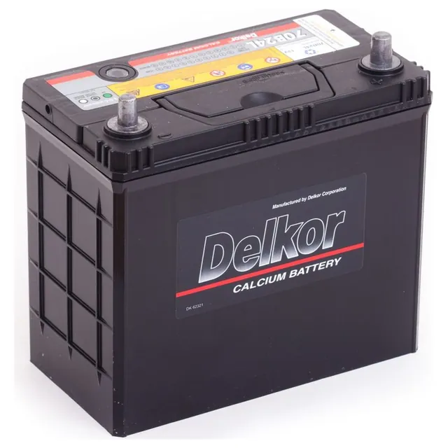 Аккумулятор DELKOR JP 70B24R 55 Ач 490 А (EN), прямая полярность