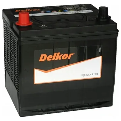 Аккумулятор DELKOR 60 Ач 550 А (EN), прямая полярность, D26