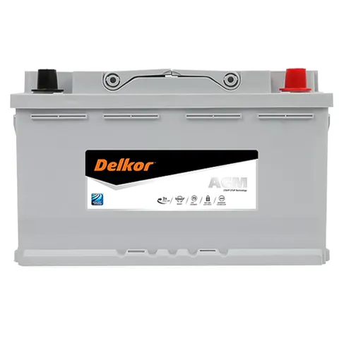 Аккумулятор DELKOR 80 Ач 800 А (EN), обратная полярность, LN4
