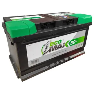 Аккумулятор EcoMax 80 Ач 740 А (EN), обратная полярность, LN4