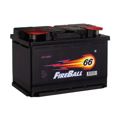 Аккумулятор FIRE BALL 66 Ач 560 А (EN), обратная полярность, LN3