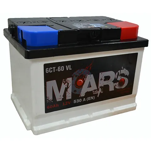 Аккумулятор MARS 60 Ач 530 А (EN), обратная полярность, LN2