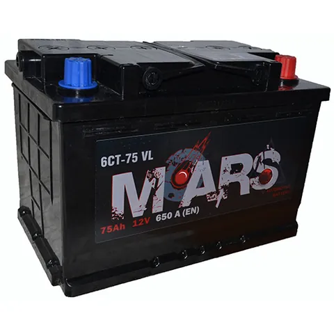 Аккумулятор MARS 75 Ач 650 А (EN), обратная полярность, LN3