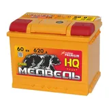 Аккумулятор МЕДВЕДЬ PUNCH 60 Ач 620 А (EN), обратная полярность, LN2