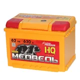Аккумулятор МЕДВЕДЬ PUNCH 62 Ач 630 А (EN), обратная полярность, LBN2