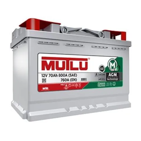 Аккумулятор MUTLU 70 Ач 700 А (EN), обратная полярность, LN3