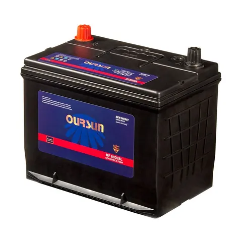 Аккумулятор OURSUN 70 Ач 620 А (EN), прямая полярность, D26