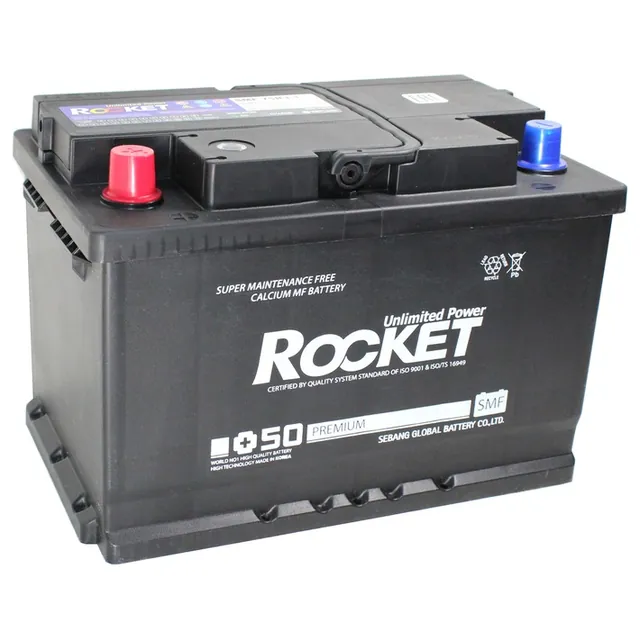 Аккумулятор ROCKET 75 Ач 670 А (EN), обратная полярность, LN3