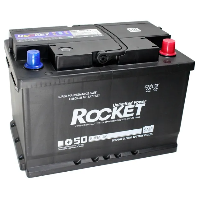 Аккумулятор ROCKET AGM 80 Ач 800 А (EN), обратная полярность, LN4