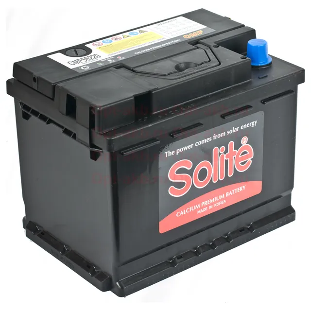 Аккумулятор SOLITE 62 Ач 600 А (EN), обратная полярность, LN2
