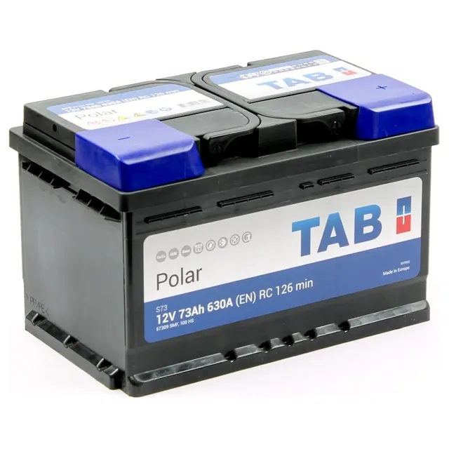 Аккумулятор TAB Polar 73 Ач 630 А (EN), обратная полярность, LBN3