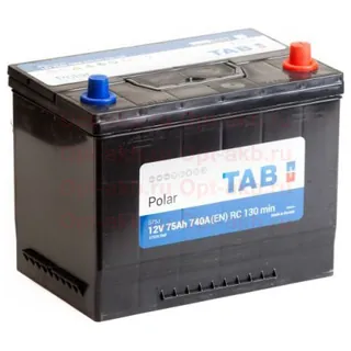 Аккумулятор TAB Polar 75 Ач 740 А (EN), обратная полярность, LN3