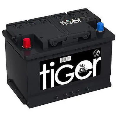 Аккумулятор TIGER Red Energy 75 Ач 650 А (EN), обратная полярность, LN3