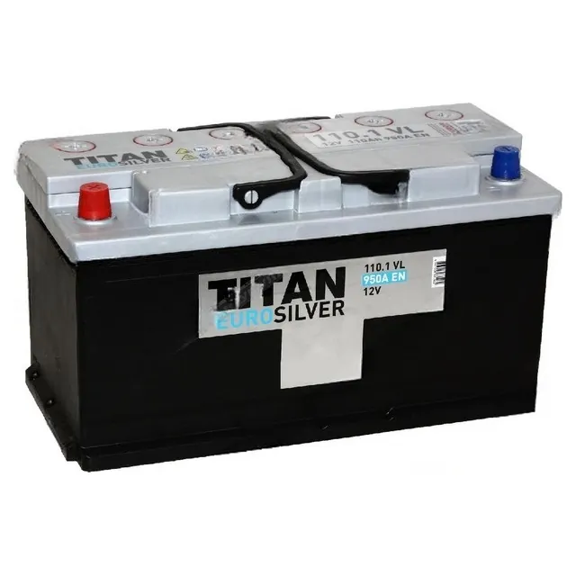Аккумулятор TITAN Euro Silver 110 Ач 930 А (EN), прямая полярность, LN5