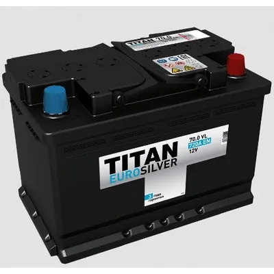 Аккумулятор TITAN Euro Silver 70 Ач 720 А (EN), обратная полярность, LN3