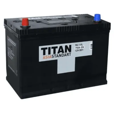 Аккумулятор TITAN 90 Ач 740 А (EN), прямая полярность, D31