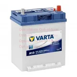 Аккумулятор VARTA Blue Dynamic Asia 40 Ач 330 А (EN), обратная полярность, B19