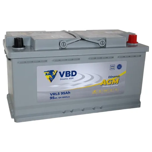 Аккумулятор VBD 95 Ач 950 А (EN), обратная полярность, LN5
