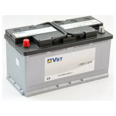 Аккумулятор VST Стандарт 600 300 082 100 Ач 820 А (EN), прямая полярность, LN5