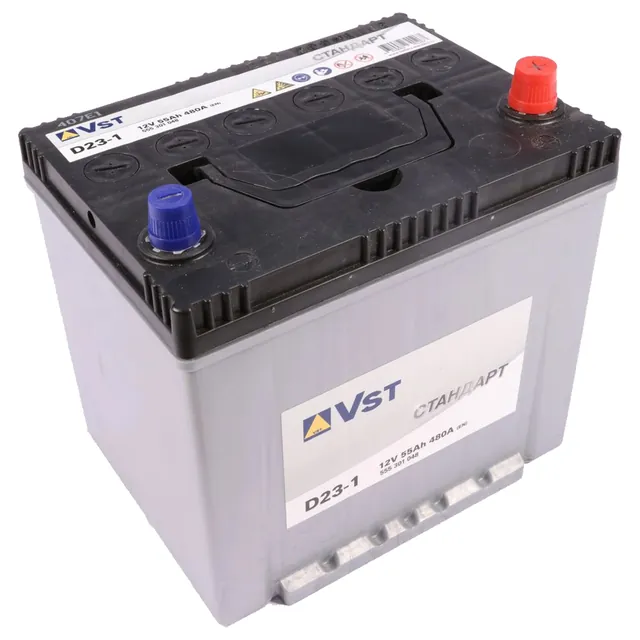 Аккумулятор VST 55 Ач 480 А (EN), обратная полярность, D23